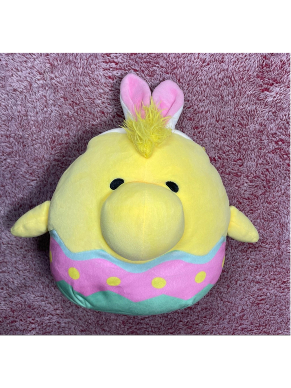 Peanuts Yellow Chick Easter Egg Squishmellow Baby